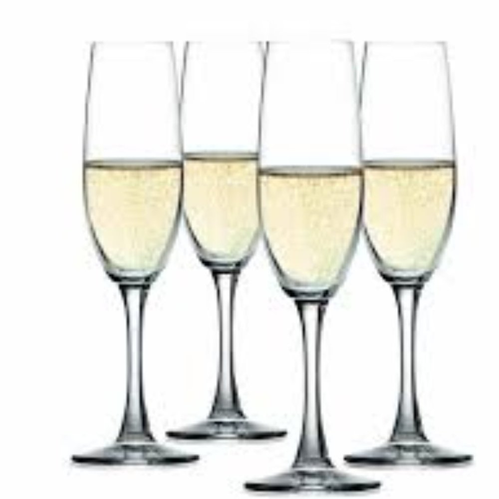 SPIEGELAU Salute Crystal Champagne Wine Glasses Set of 4 Brand New - Picture 9 of 10